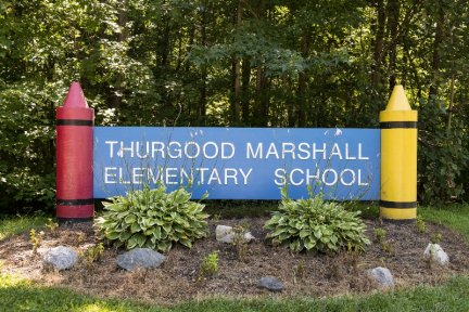 Marshall Elementary School Sign